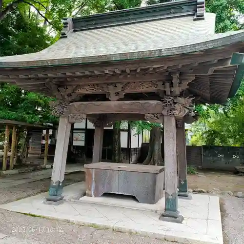 高城神社の手水舎