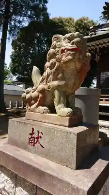 大戸神社の狛犬