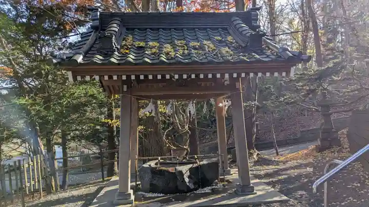 千歳神社の手水舎