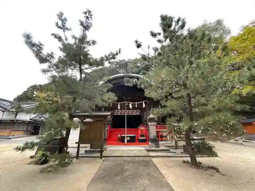 恵蘇八幡宮の本殿・本堂