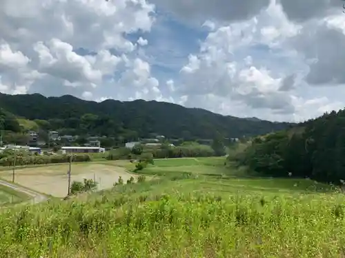 八幡神社の景色