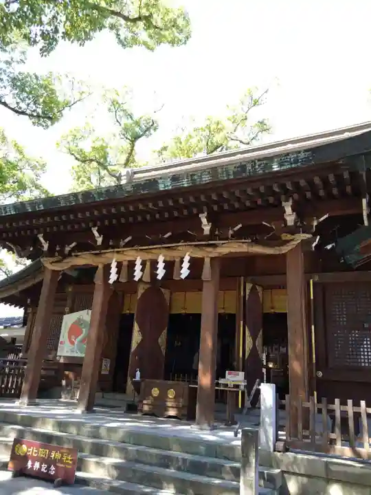 北岡神社の本殿・本堂