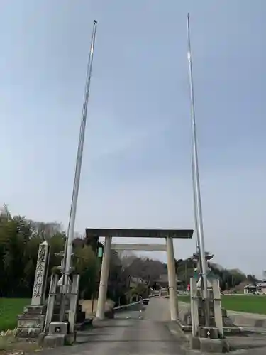 金井神社の鳥居