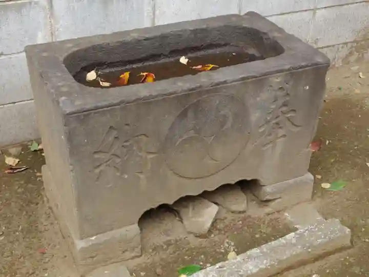 天祖神社の手水舎