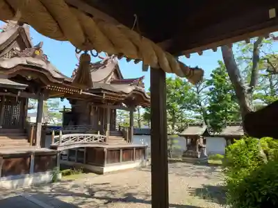 阿閇神社の本殿・本堂