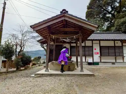 五社神社の手水舎
