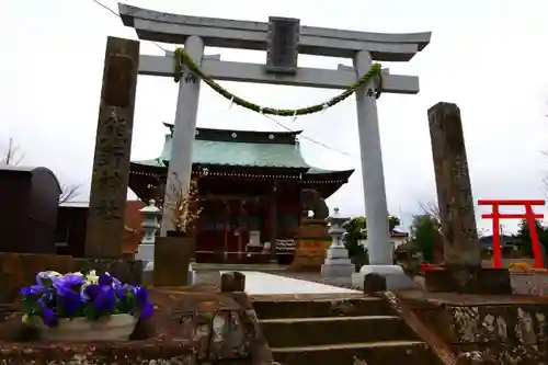 熊野福藏神社の鳥居