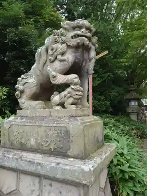神炊館神社 ⁂奥州須賀川総鎮守⁂の狛犬