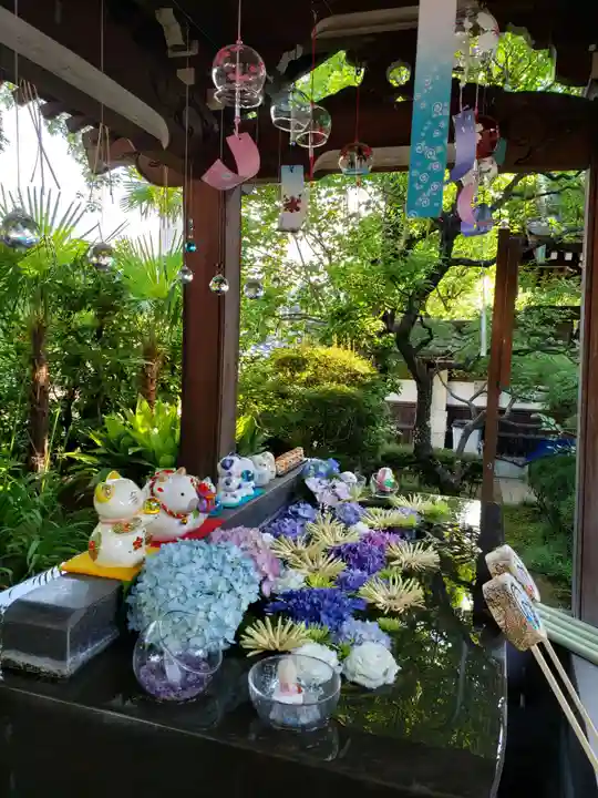 法輪寺の手水舎