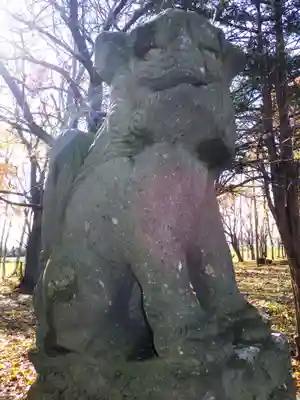 西当別神社の狛犬