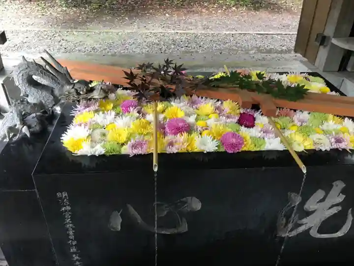 帯廣神社の手水舎