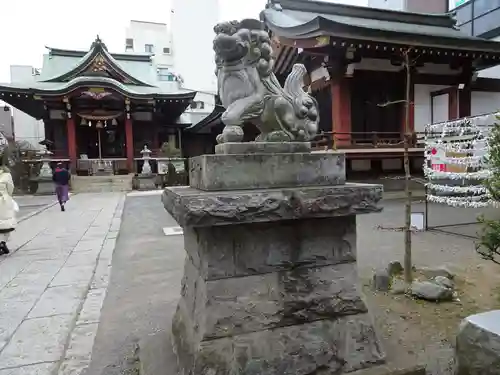 柏神社の狛犬