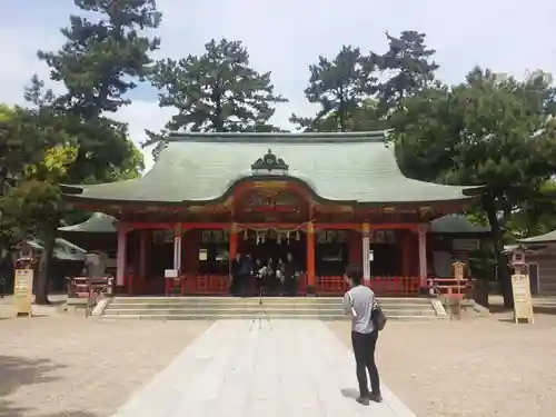 長田神社の本殿・本堂