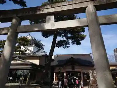龍城神社の鳥居