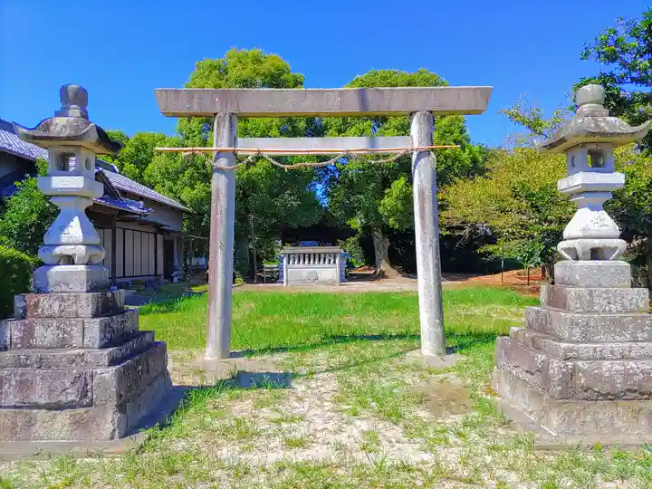神明社(野田)の鳥居