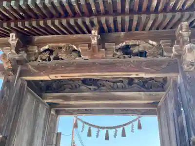 賀茂神社の山門・神門