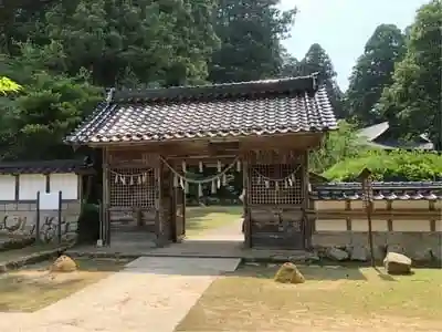 粟鹿神社の山門