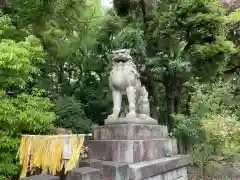 福井県護国神社の狛犬