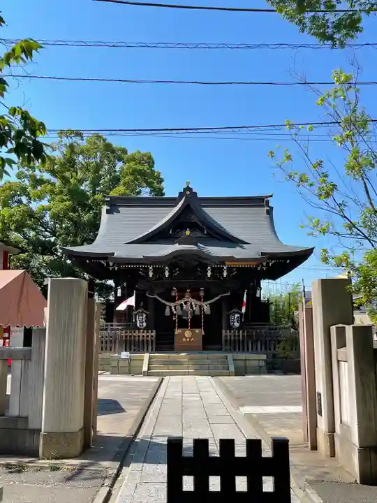 溝口神社の本殿・本堂