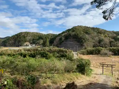 八雲神社の景色