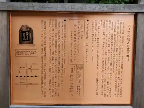弓弦羽神社の歴史