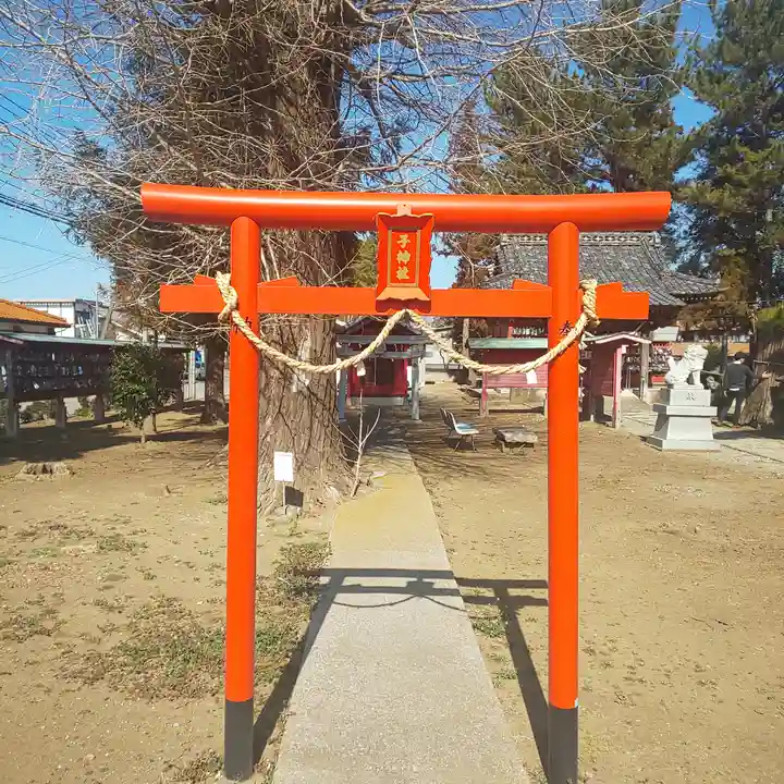 子神社の鳥居