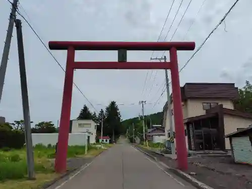 南富良野神社の鳥居