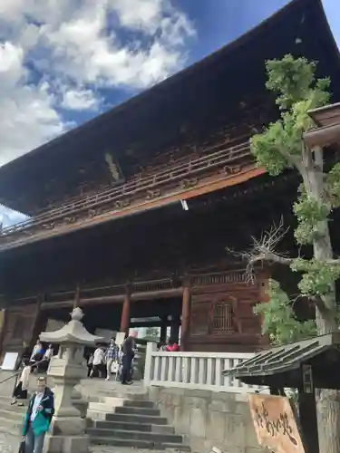 善光寺の山門・神門