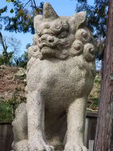 日吉神社の狛犬