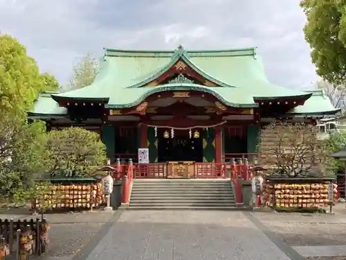 亀戸天神社の本殿・本堂