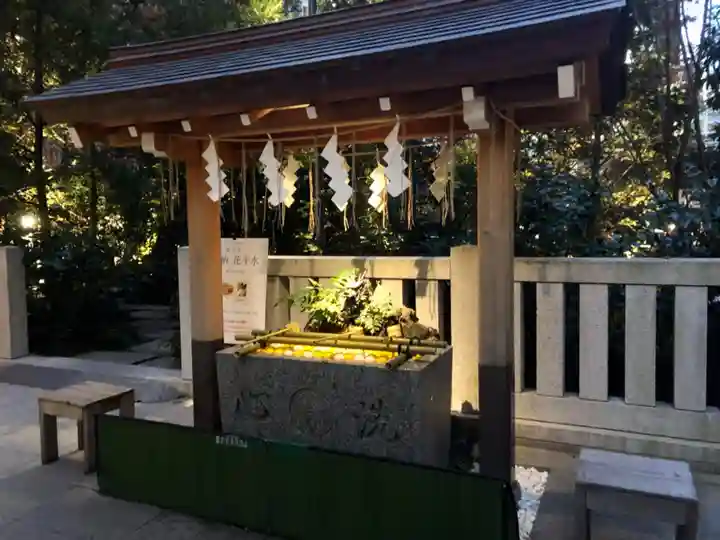 福徳神社(芽吹稲荷)の手水舎