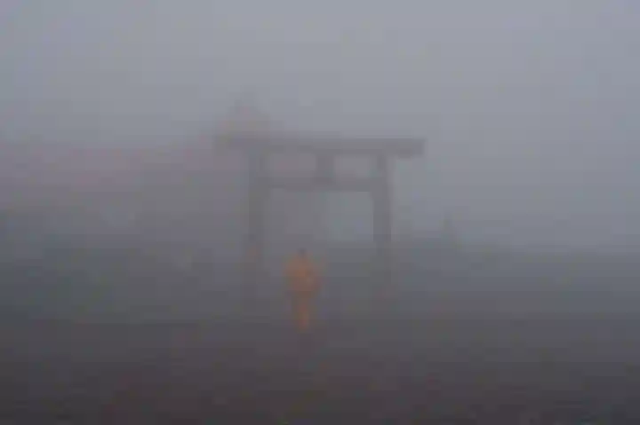 白山比咩神社 奥宮の鳥居