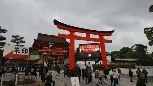 伏見稲荷大社の鳥居