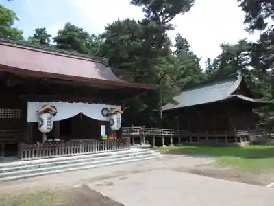 青森縣護國神社の本殿・本堂