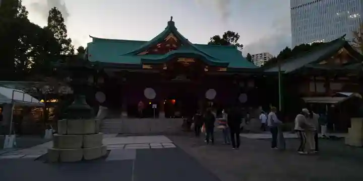 日枝神社の本殿・本堂
