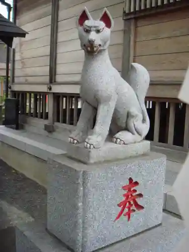 天祖神社の狛犬