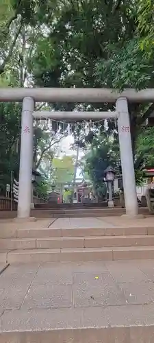 赤堤六所神社の鳥居