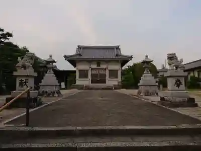 貝津神社の本殿・本堂