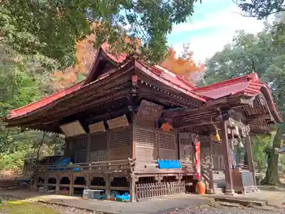 阿豆佐味天神社の本殿・本堂