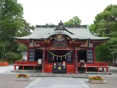 玉村八幡宮の本殿・本堂