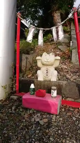 鹿角八坂神社の狛犬