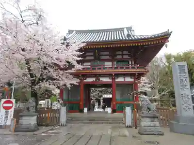 瀧泉寺(目黒不動尊)の山門・神門