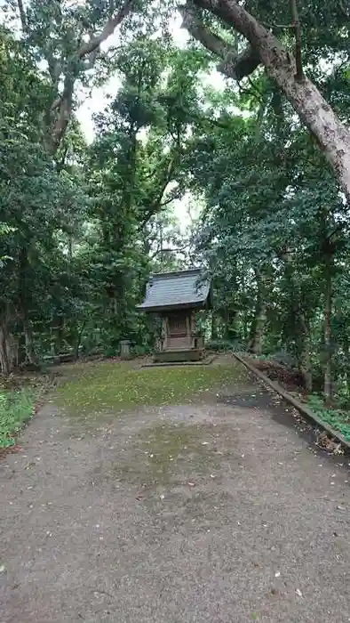 竈神社の本殿