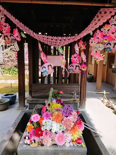 勝林寺の手水舎