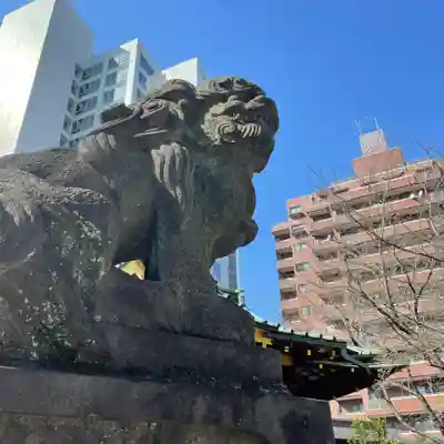 金王八幡宮の狛犬