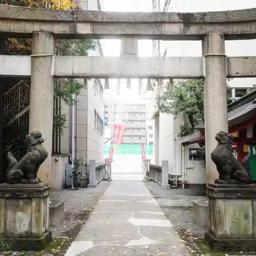 日本橋日枝神社の鳥居