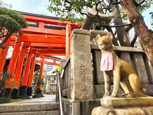 松尾稲荷神社の狛犬