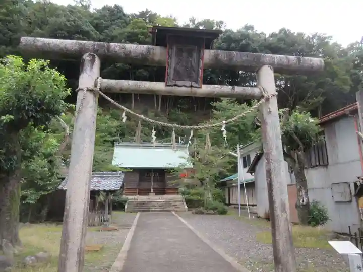 笑原神社の鳥居