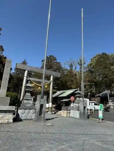 伊奈冨神社の鳥居