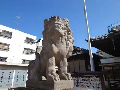 池袋御嶽神社の狛犬